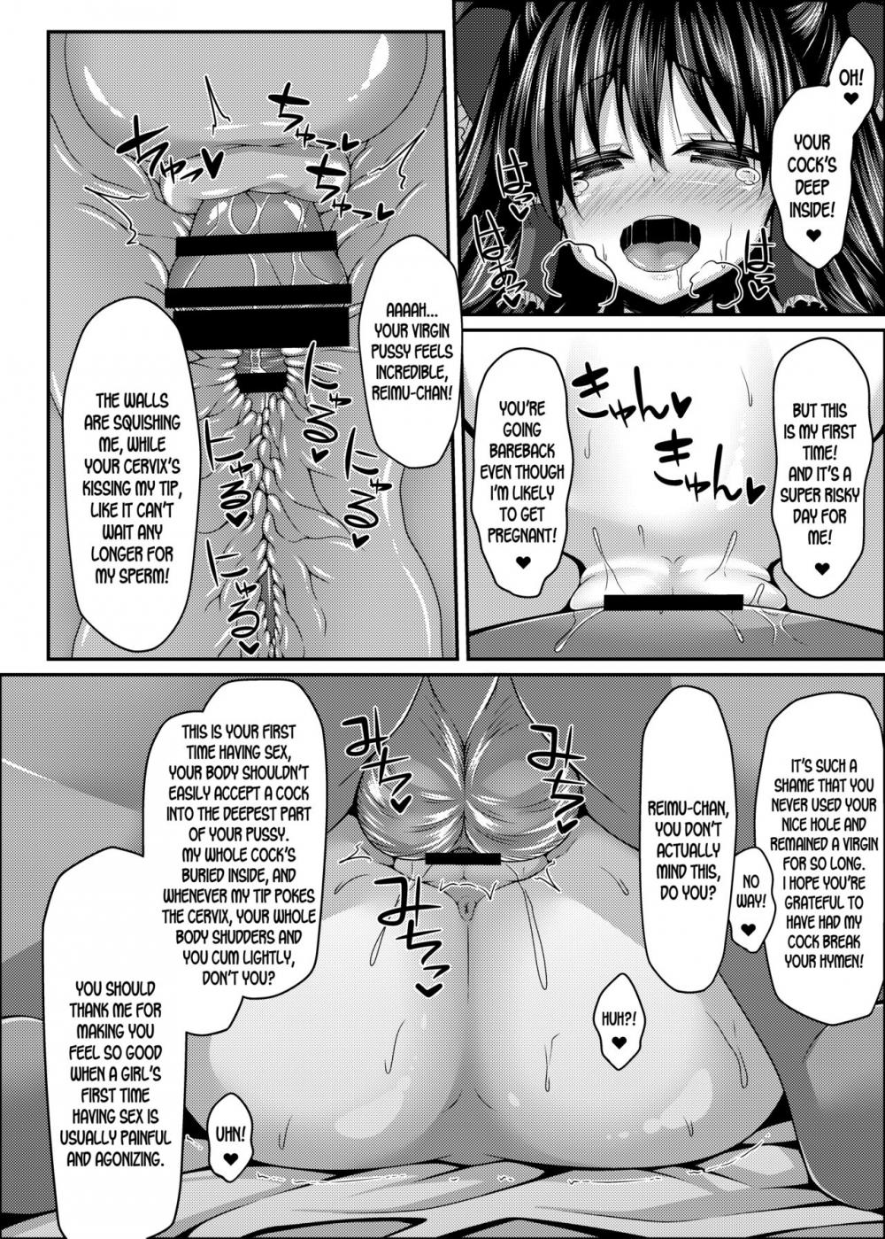 Hentai Manga Comic-Agasare Miko-tachi wa Choro Kute Kantan ni Haranjau-Read-11